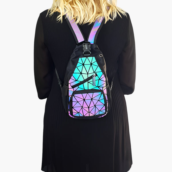 Sac à Dos Holographique Perle