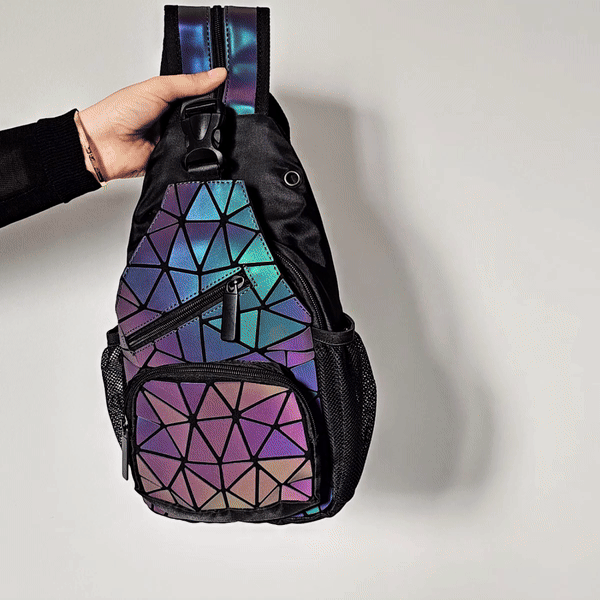 Sac à Dos Holographique Perle